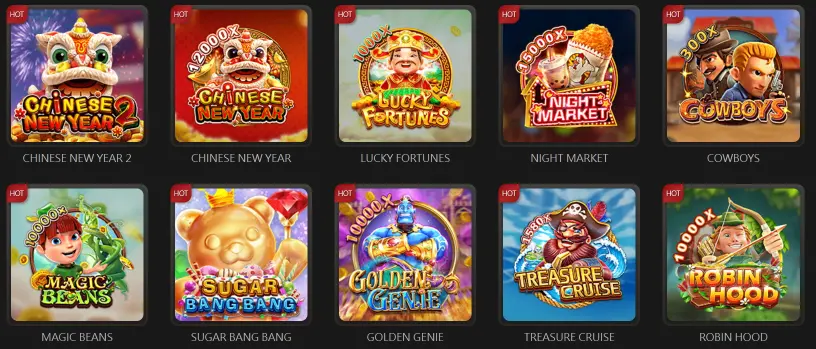 OKBET casino games