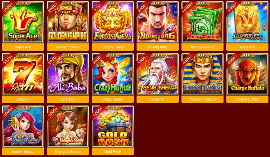 PGasia Casino games