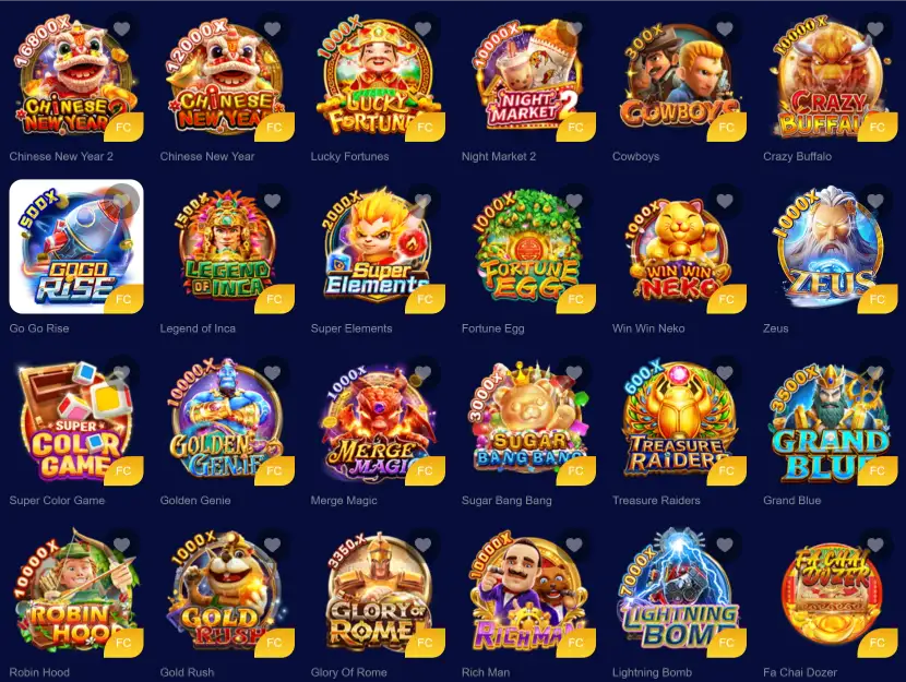 arena plus casino games