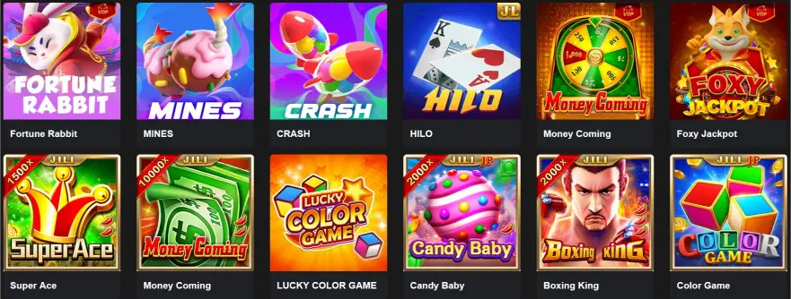 manila play casino games