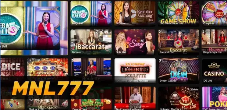 MNL777 casino games