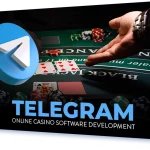 Telegram casino logo